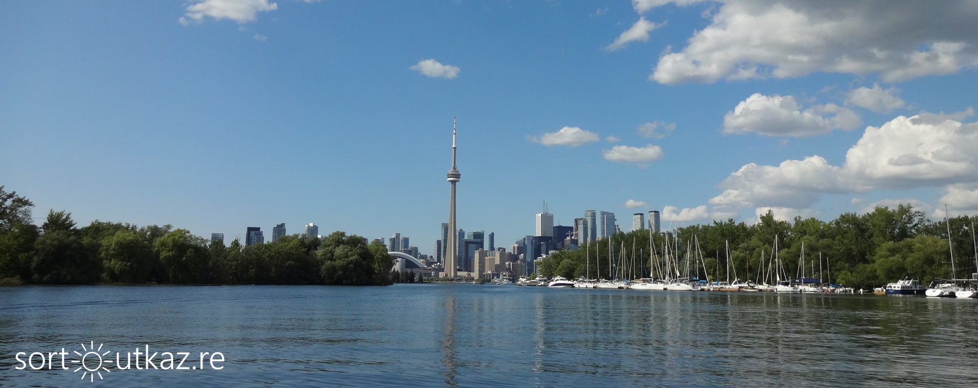 Toronto - Panorama depuis les îles Toronto