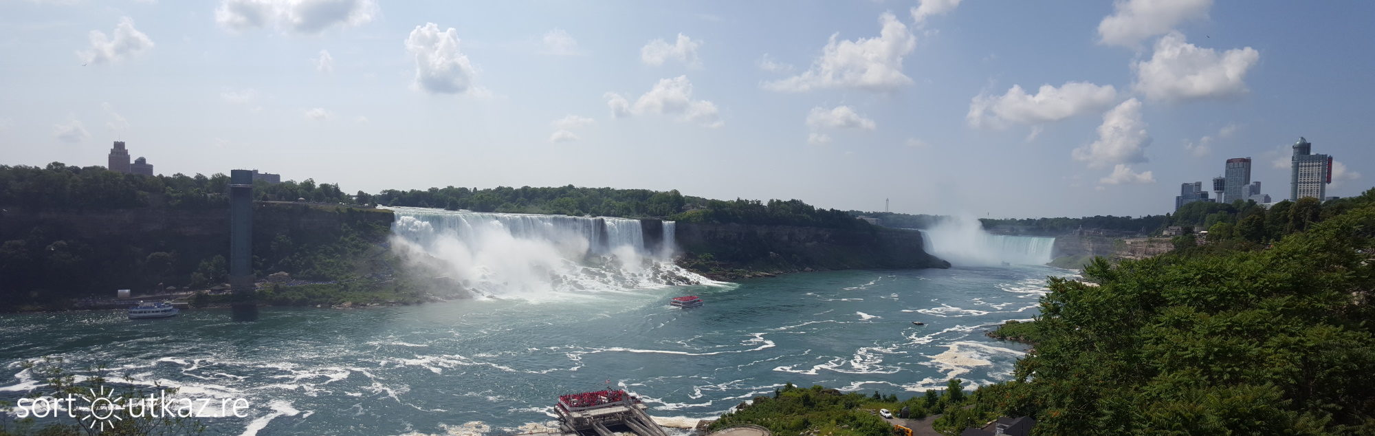 Chutes du Niagara - Panorama 1